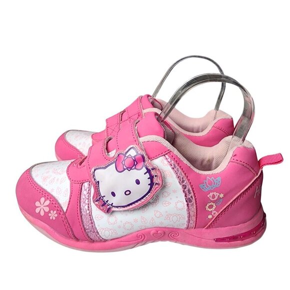 Hello Kitty Pink Slip-On Sneakers Little Girls 2.5 - Picture 4 of 9